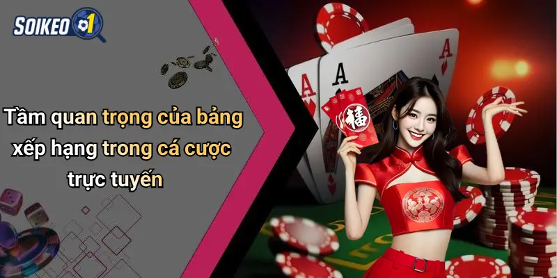 Tầm quan trọng của bảng xếp hạng trong cá cược trực tuyến