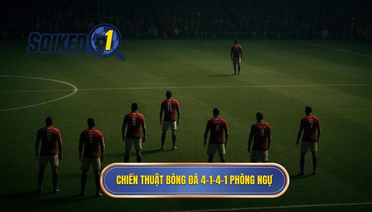 Nền Tảng Của Sự Ổn Định_ Định Hình Chiến thuật bóng đá 4-1-4-1 phòng ngự